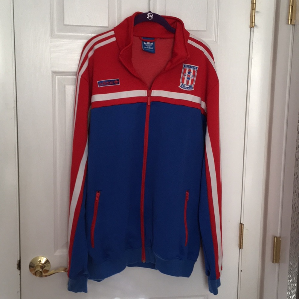 Adidas warm up jacket. Show your PR pride